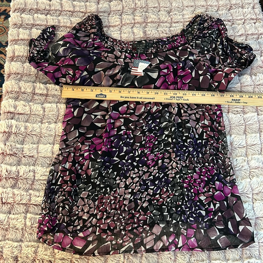 Ninety women cute top size large